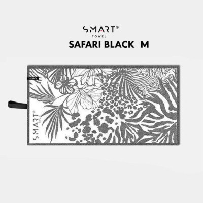SMARTTOWEL ręcznik bambusowy SAFARI Black