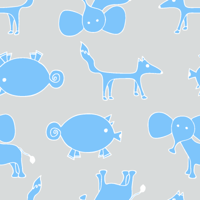 Pieluszki bambusowe Animals