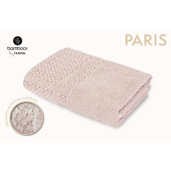 Ręcznik bambusowy Paris cappuccino