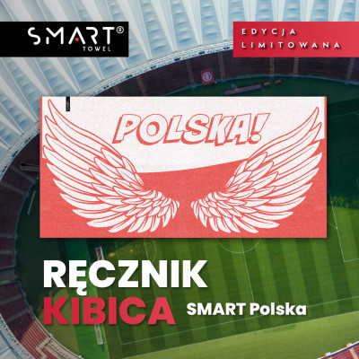 Ręcznik SMART dla kibica Polska