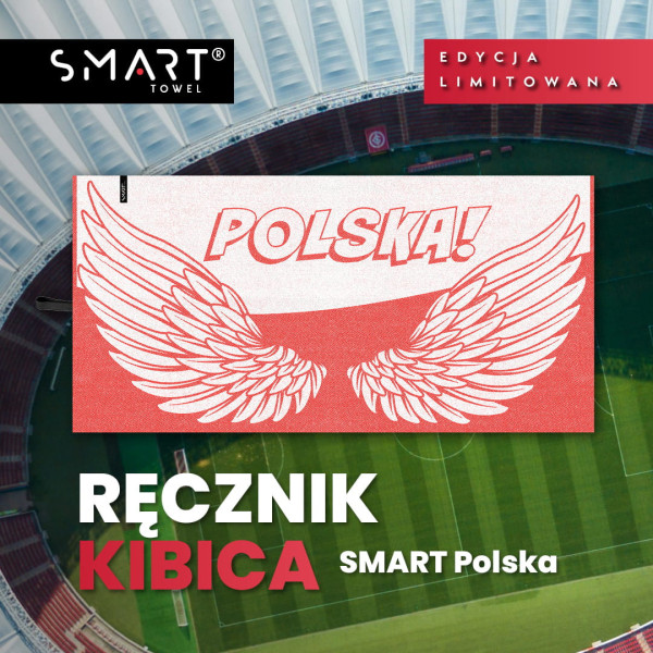 Ręcznik SMART dla kibica Polska