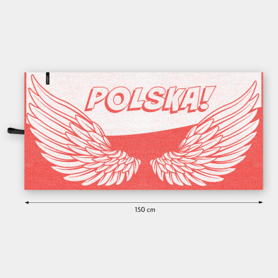 Ręcznik SMART dla kibica Polska