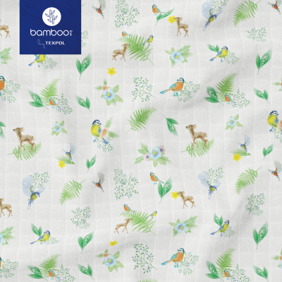 Pieluszki bambusowe Lato w lesie