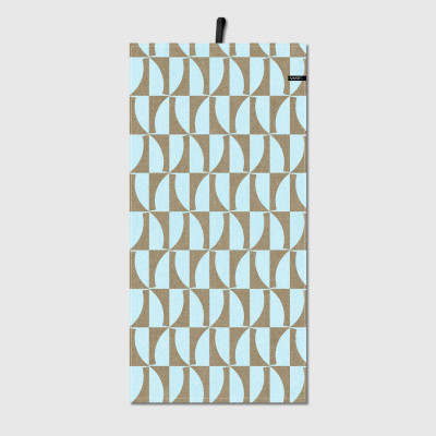 Ręcznik SMART Geometric beach błękit ON