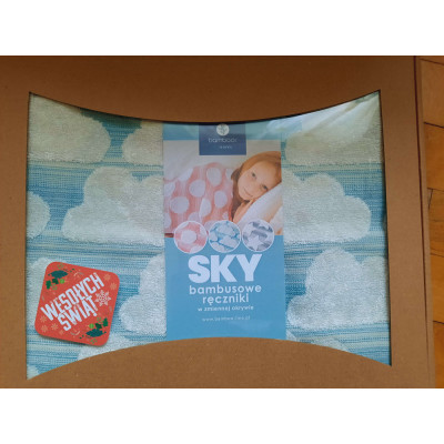 Ręcznik kąpielowy SKY Chmurki