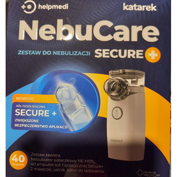 Bezprzewodowy nebulizator NebuCare dla dzieci i dorosłych