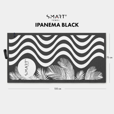 Ręcznik SMART Ipanema Black