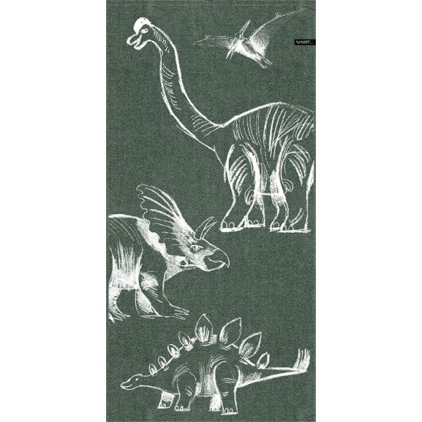 Ręcznik SMART DINOZAURY zielony