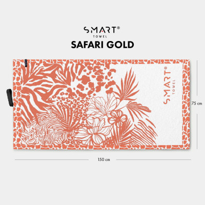 SMARTTOWEL ręcznik bambusowy SAFARI Gold